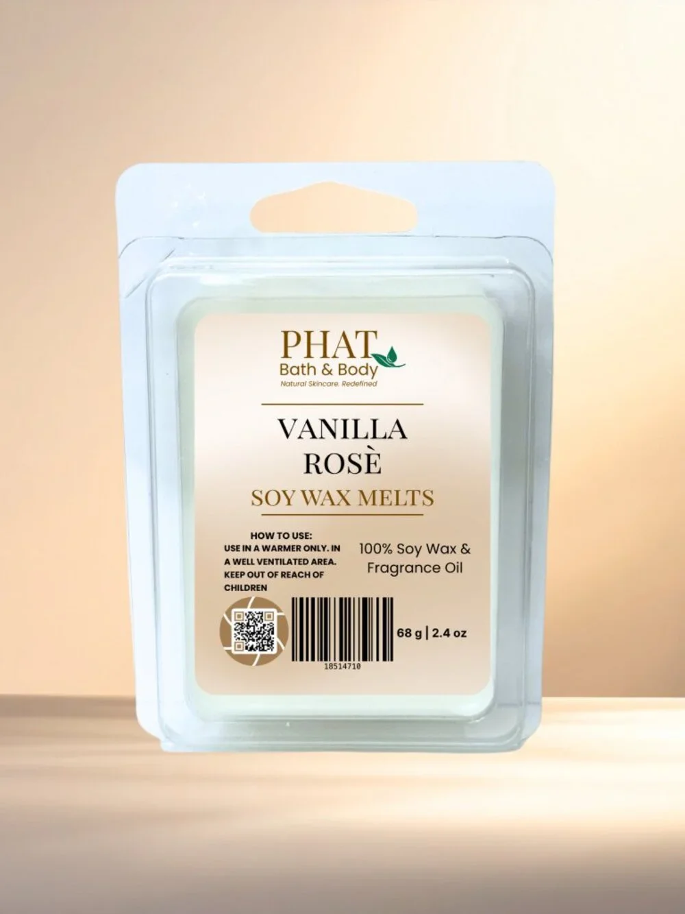 Phat Bath & Body Vanilla Rosè Soy Wax Melts